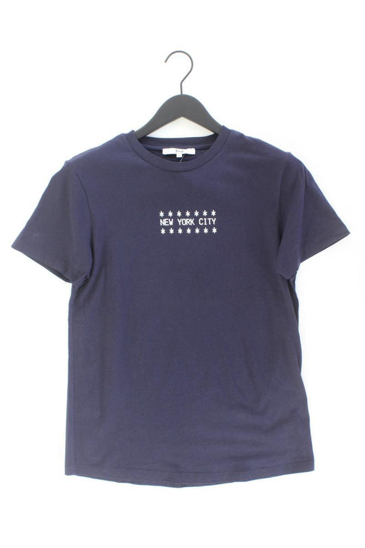 T-Shirt für Herren Gr. S Kurzarm schwarz aus Baumwolle