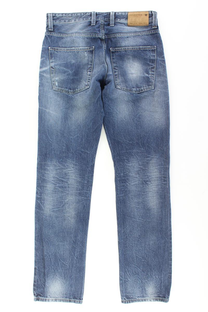 Selected Homme Straight Jeans für Herren Gr. S blau
