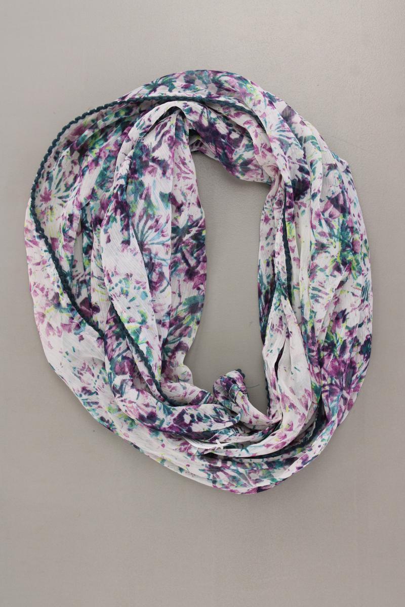 Loop mit Blumenmuster mehrfarbig