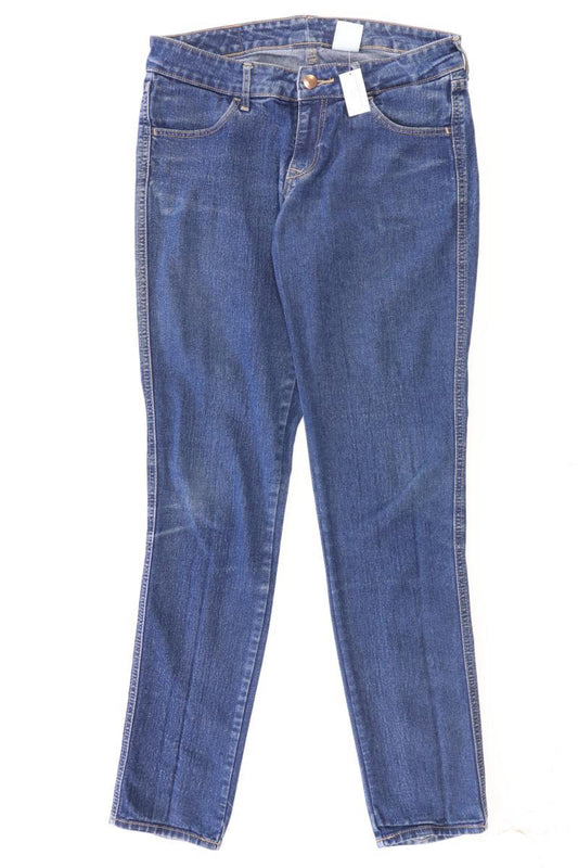 H&M Skinny Jeans Gr. W28 blau aus Baumwolle