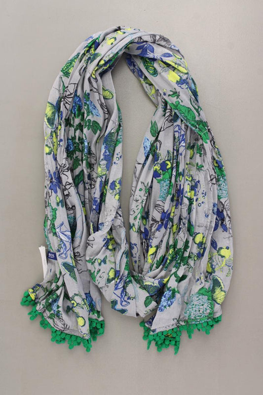 Cecil Tuch mit Blumenmuster mehrfarbig