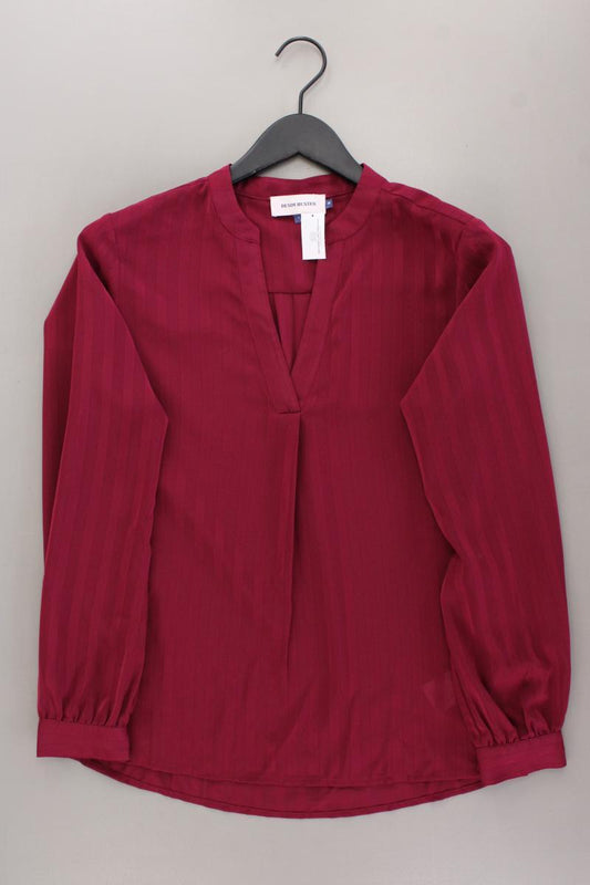 Denim Hunter Langarmbluse Gr. 36 gestreift rot aus Polyester