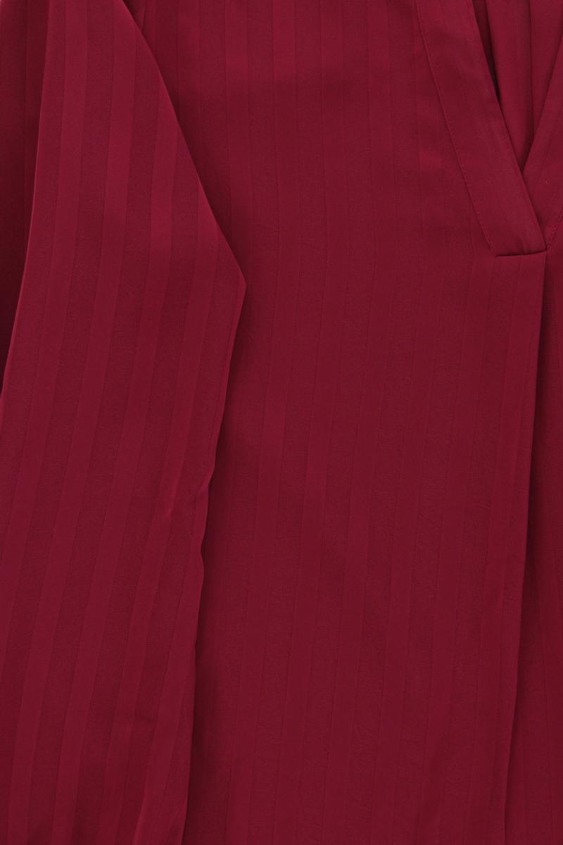 Denim Hunter Langarmbluse Gr. 36 gestreift rot aus Polyester