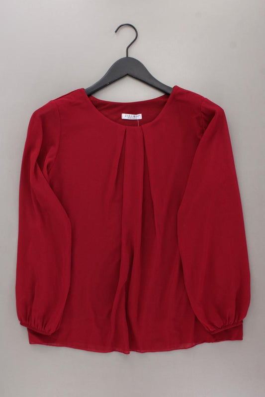 Zabaione Langarmbluse Gr. XS/s rot aus Polyester