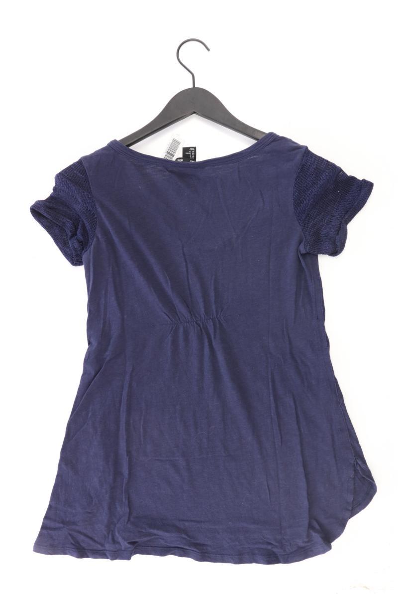 Umstandskleidung H&M Mama T-Shirt Gr. S Kurzarm blau