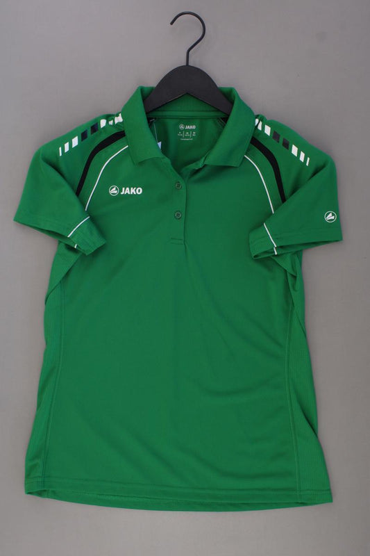 Jako Sportshirt Gr. 38/40 Kurzarm grün aus Polyester