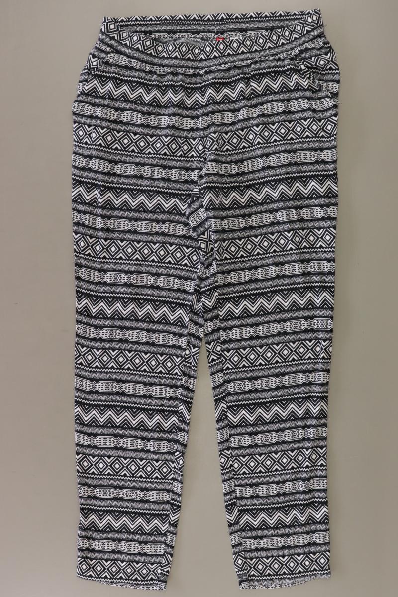 H&M Stoffhose Gr. 40 schwarz aus Viskose