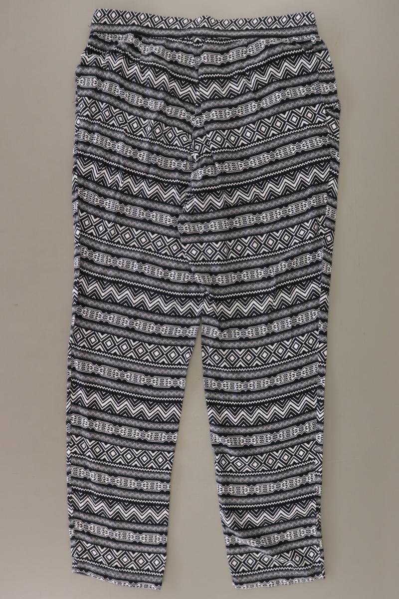 H&M Stoffhose Gr. 40 schwarz aus Viskose
