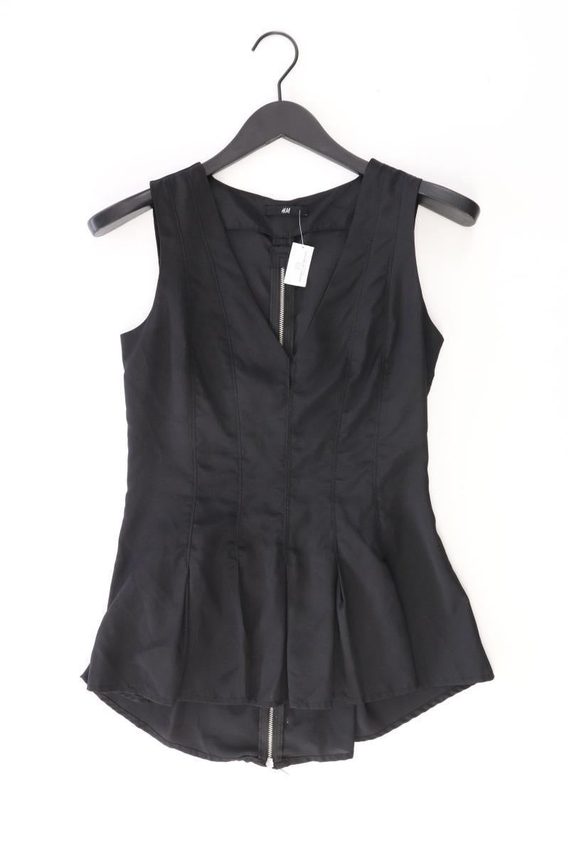 H&M Top Gr. 34 schwarz