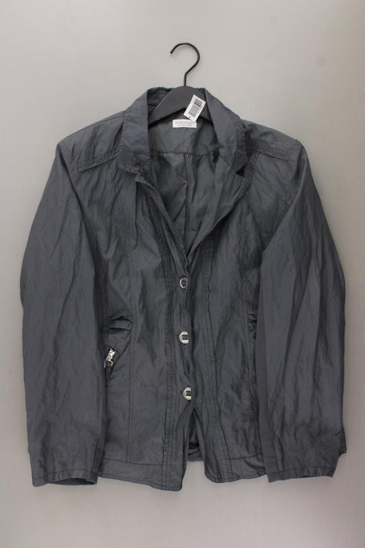Gina Laura Übergangsjacke Gr. 46 grau aus Polyester