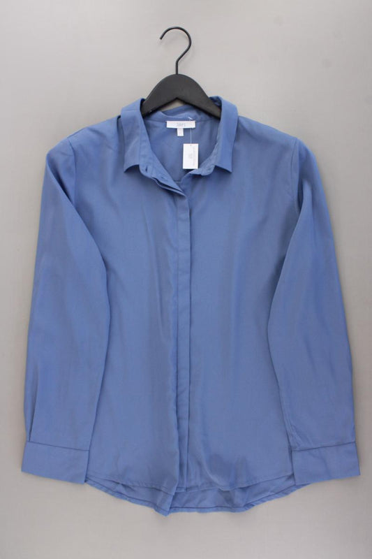 Jake*s Langarmbluse Gr. 44 blau aus Polyester