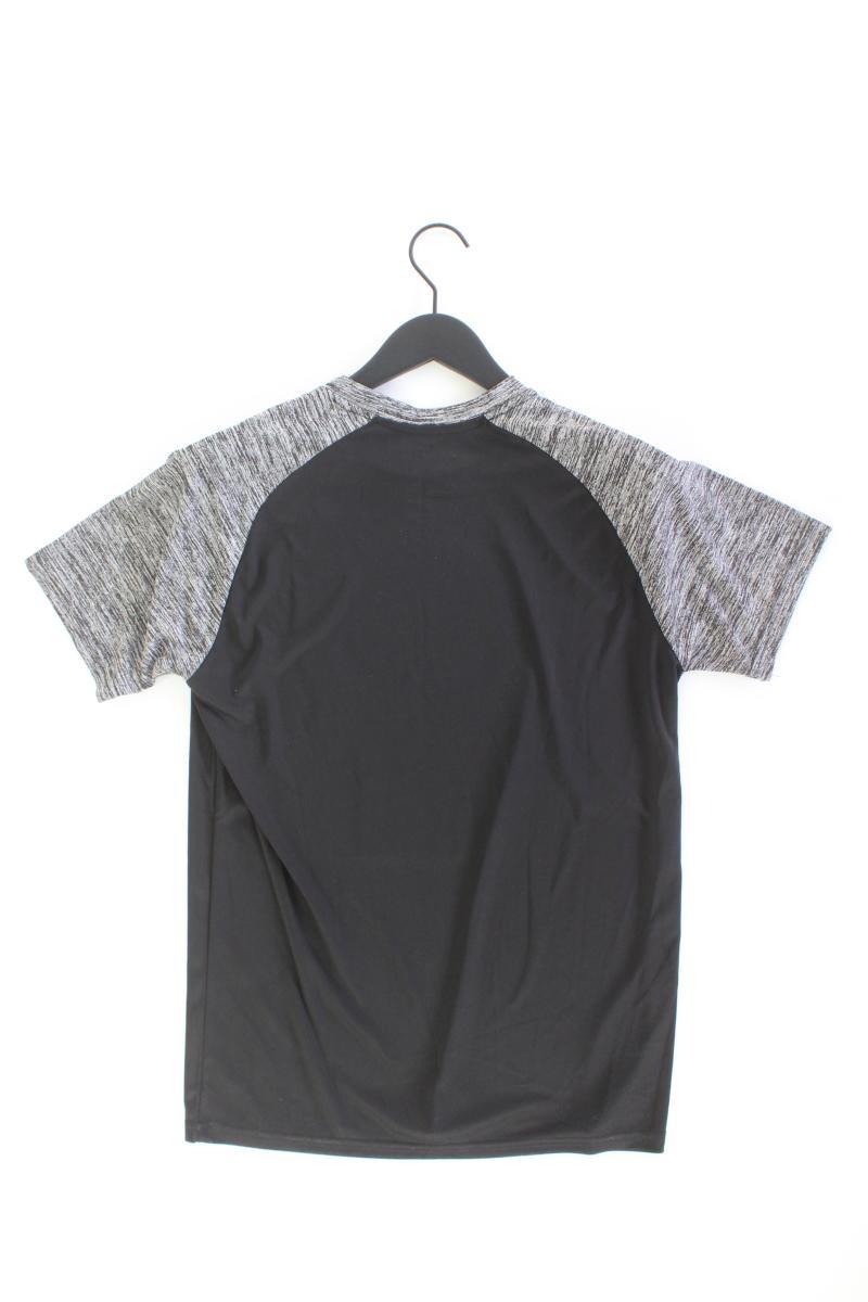 T-Shirt für Herren Gr. S Kurzarm schwarz