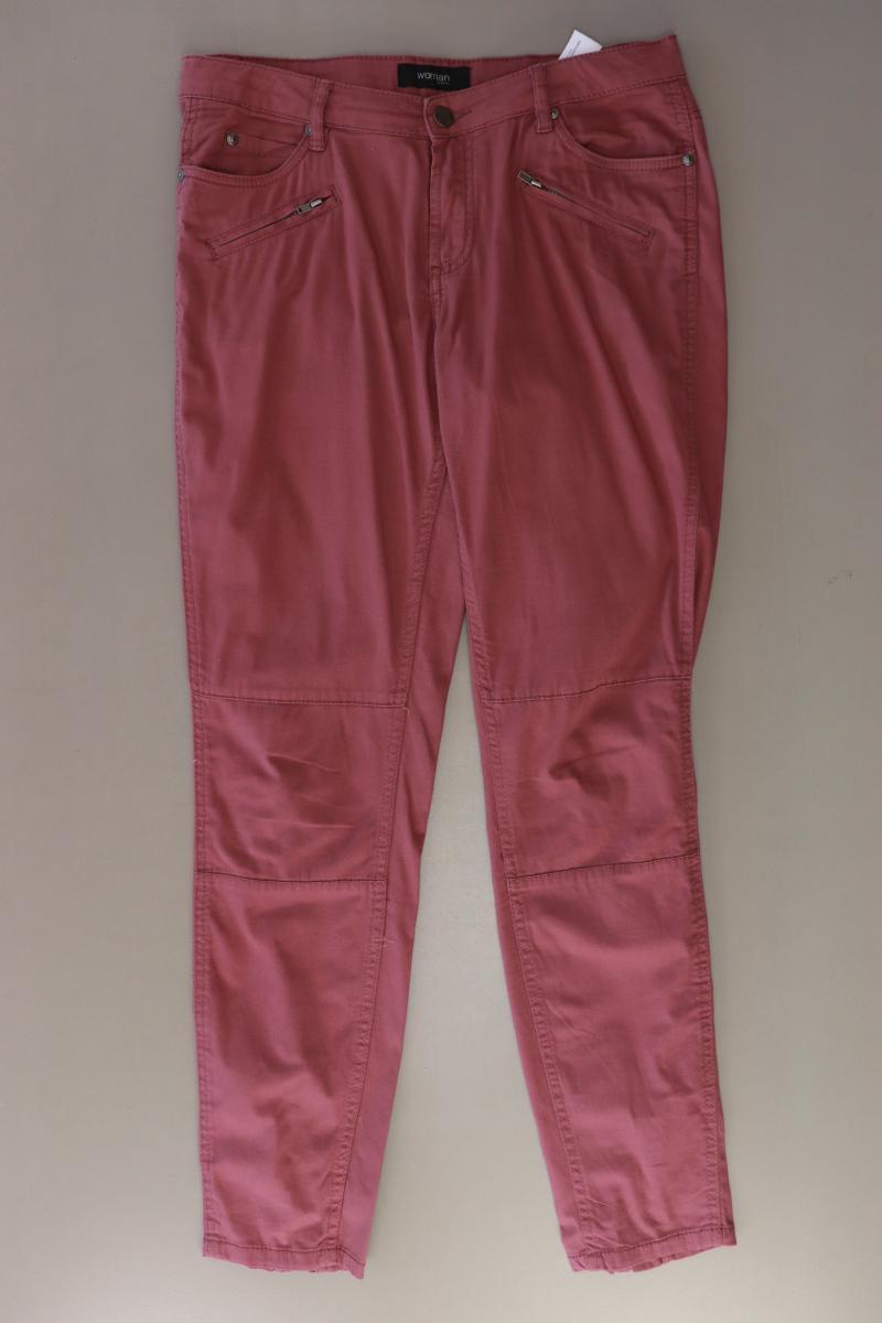 Hose Gr. 38 lila aus Baumwolle