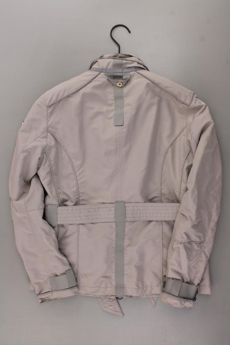 Silvertag Switzerland Jacke Gr. 38 mit Gürtel grau