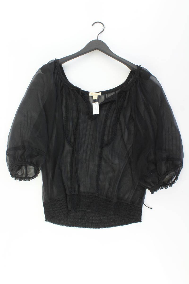 Monsoon Bluse Gr. 44 3/4 Ärmel schwarz