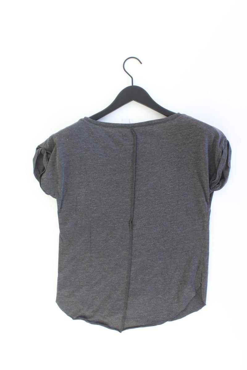 Hollister T-Shirt Gr. XS Kurzarm grau