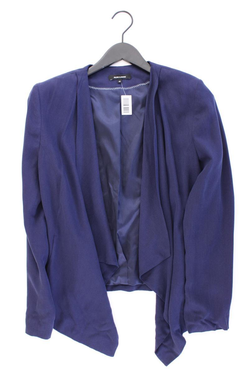 More&More Longblazer Gr. 40 blau aus Lyocell