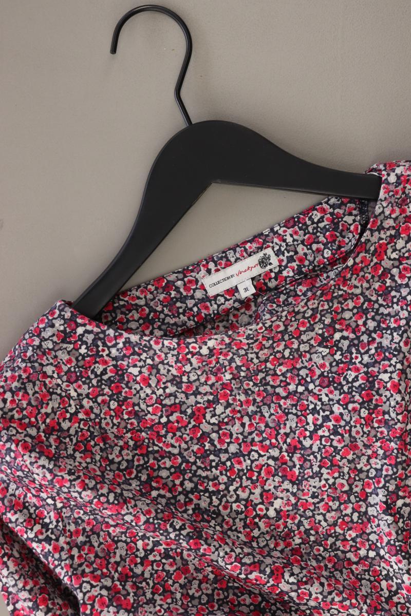 Jackpot Bluse Gr. 38 mit Blumenmuster 3/4 Ärmel mehrfarbig