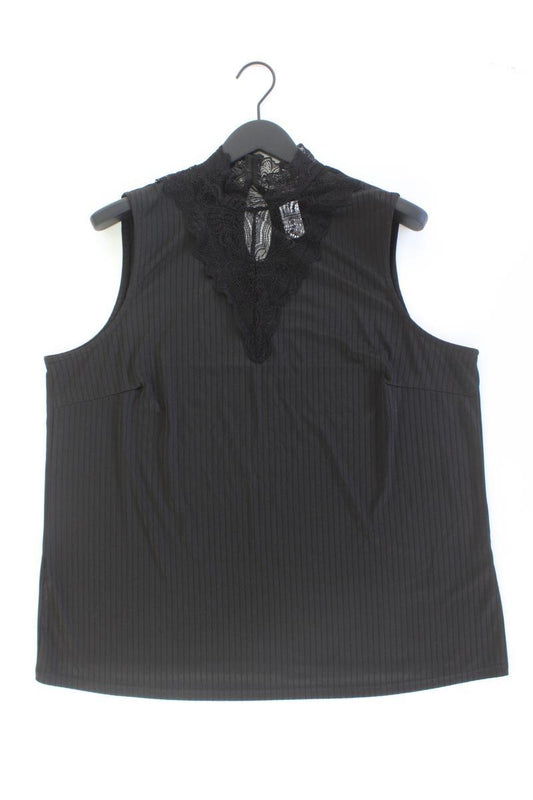 Zizzi Ärmellose Bluse Gr. L schwarz aus Polyester