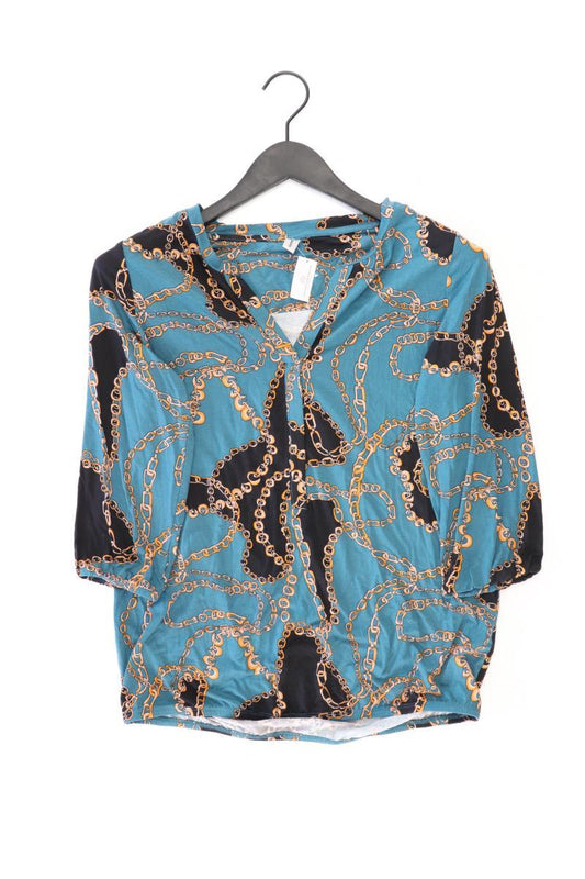 soyaconcept Bluse Gr. S 3/4 Ärmel blau aus Viskose