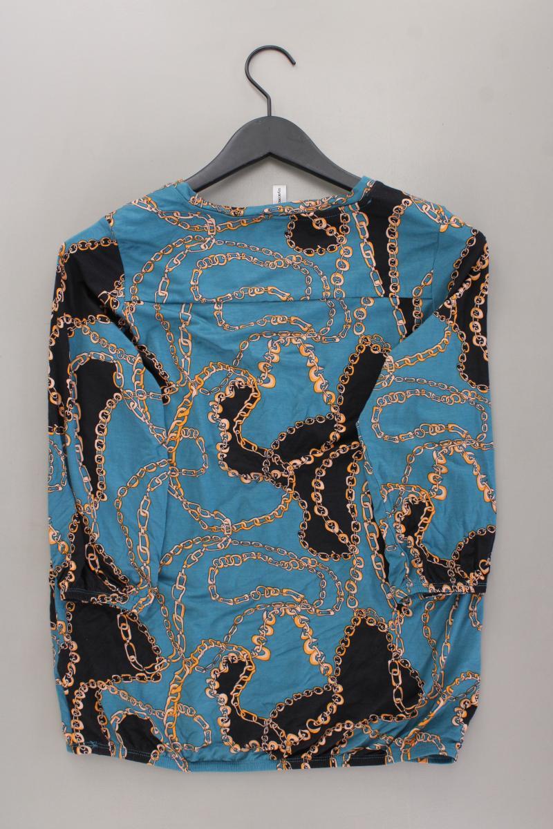 soyaconcept Classic Bluse Gr. S 3/4 Ärmel blau aus Viskose