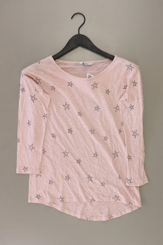 Only Oversize-Shirt Gr. XS 3/4 Ärmel rosa aus Baumwolle