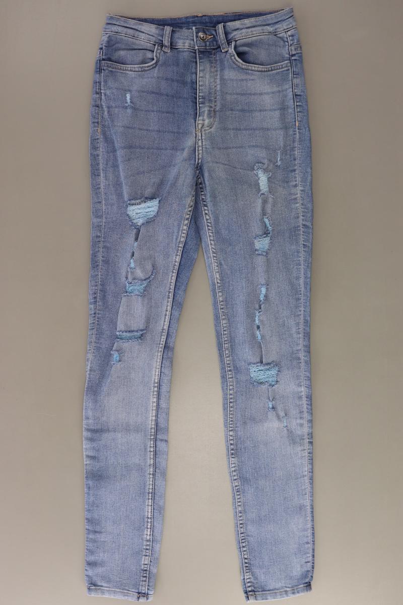 Divided by H&M Jeans Gr. 38 blau aus Baumwolle