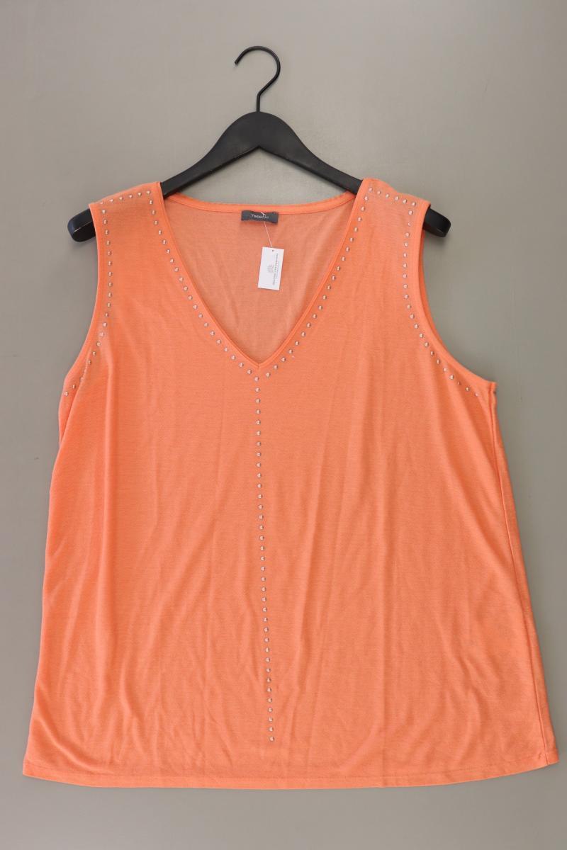 Trägertop Gr. XL orange aus Polyester