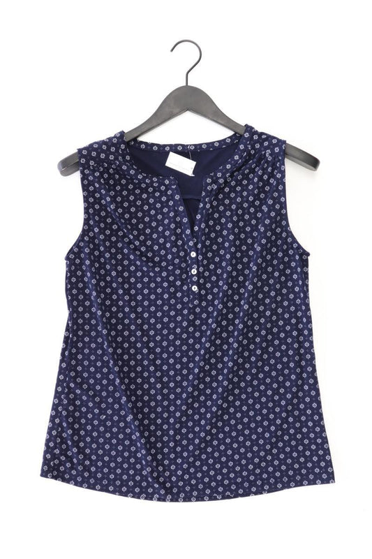 Ärmellose Bluse Gr. M blau