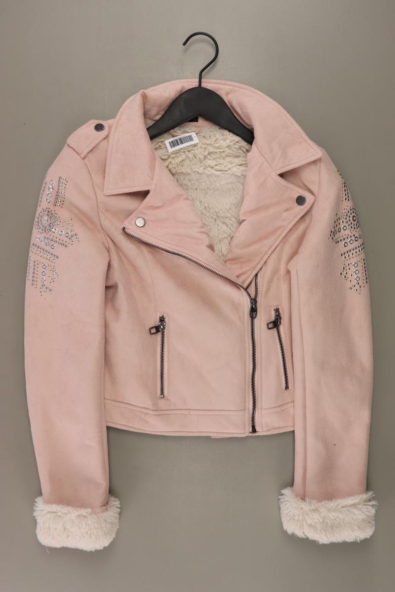 Jacke Gr. 34 rosa aus Polyacryl