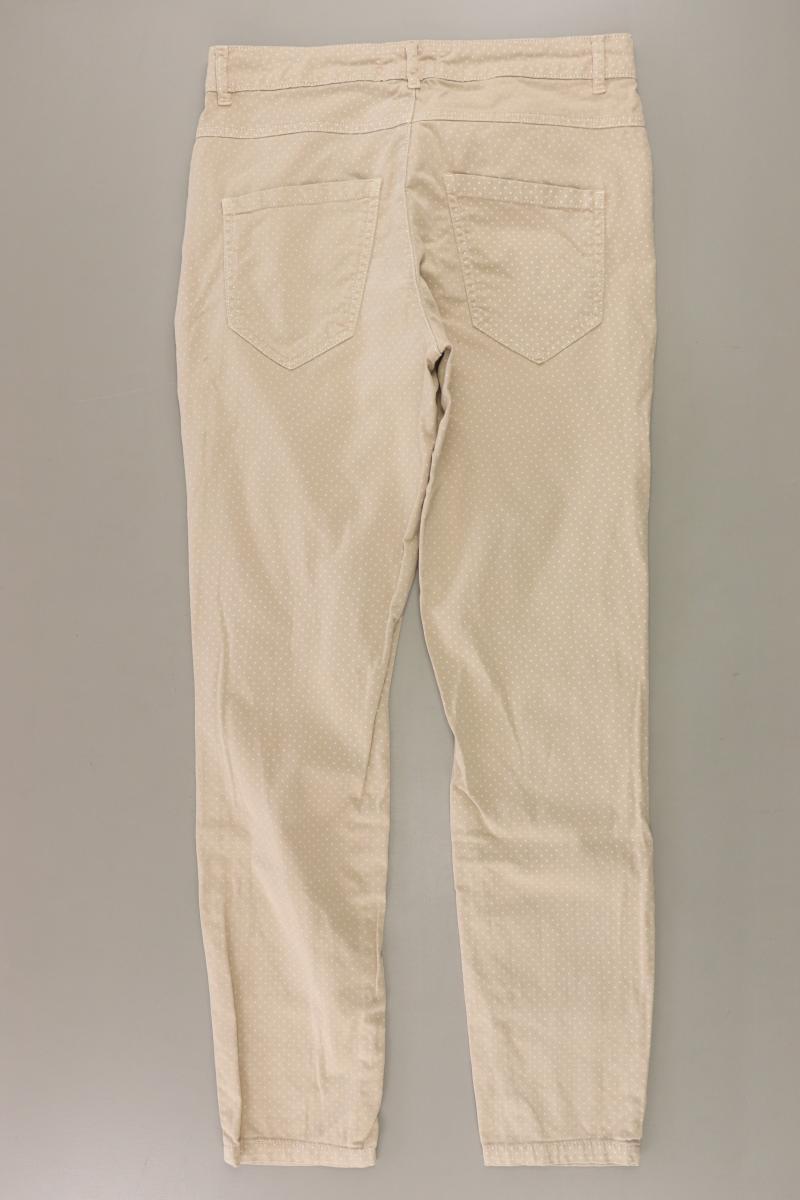 rick cardona Hose Gr. 38 gepunktet creme aus Baumwolle