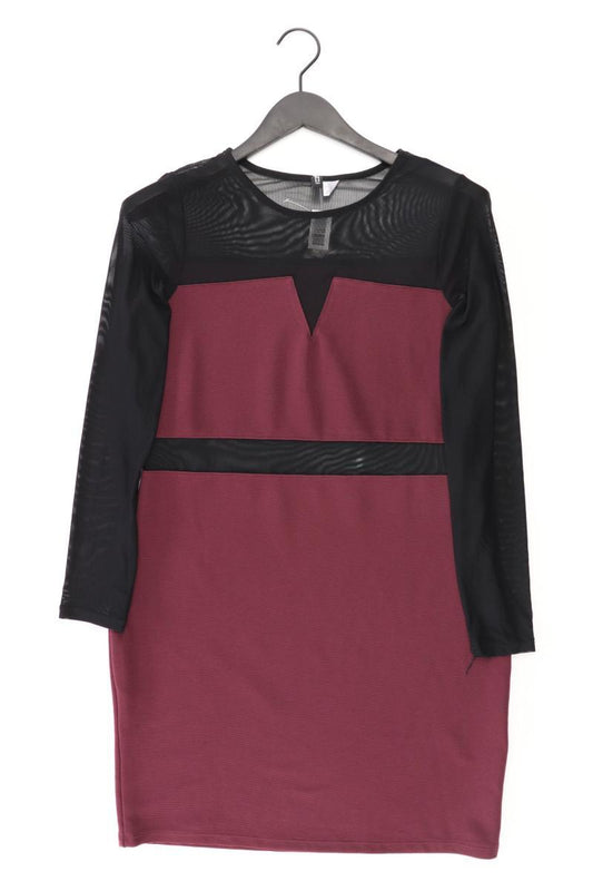 H&M Langarmkleid Gr. 44 rot aus Polyester