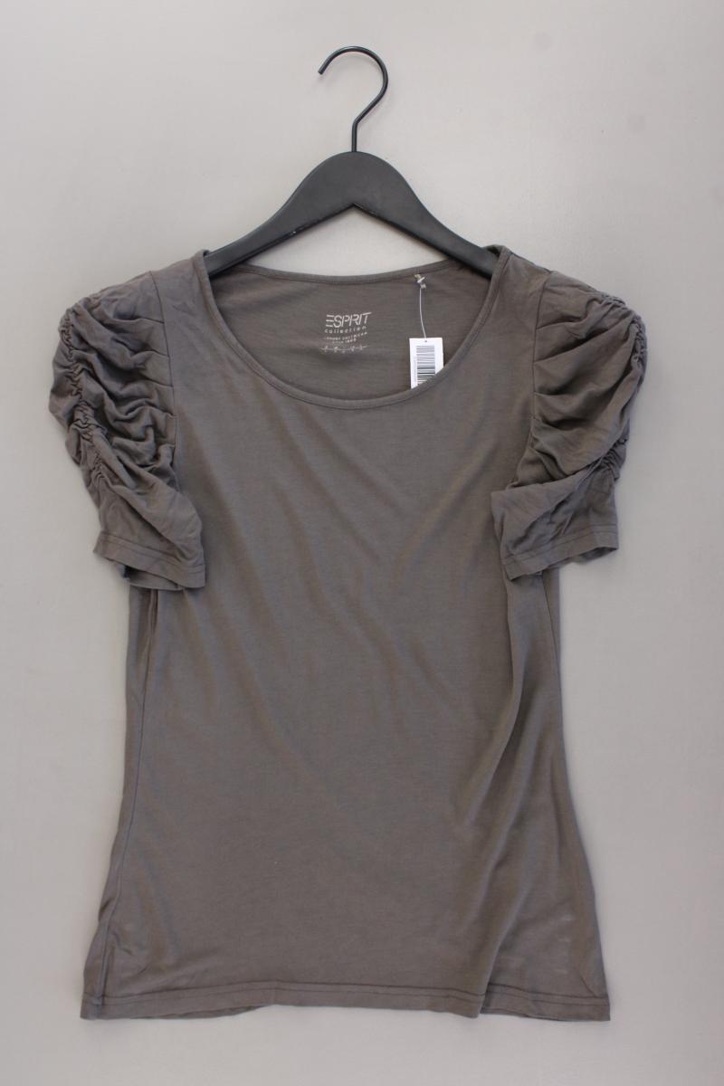 Esprit Collection T-Shirt Gr. S Kurzarm olivgrün aus Viskose