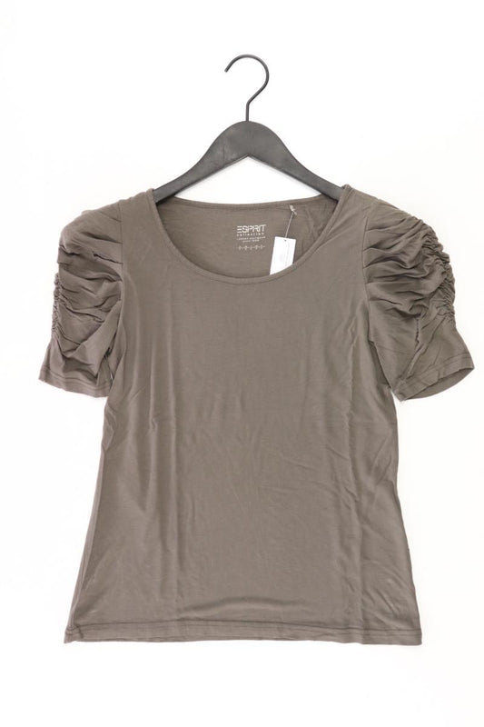 Esprit Collection T-Shirt Gr. S Kurzarm olivgrün