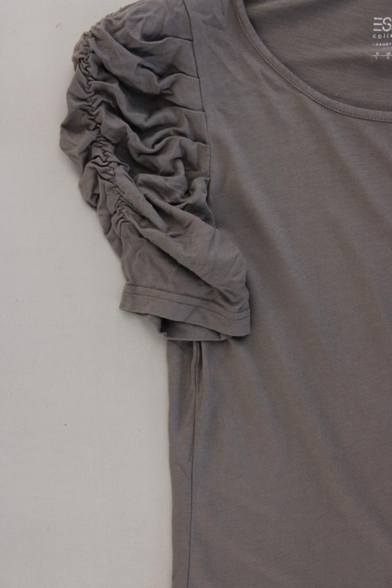 Esprit Collection T-Shirt Gr. S Kurzarm olivgrün aus Viskose