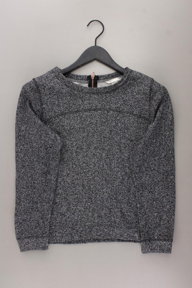 H&M Pullover Gr. S grau aus Baumwolle