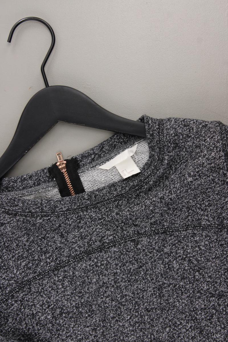 H&M Pullover Gr. S grau aus Baumwolle