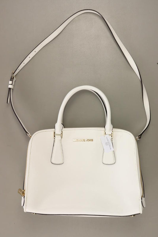 Michael Kors Reese NS Tote Optic White Tasche creme aus Leder