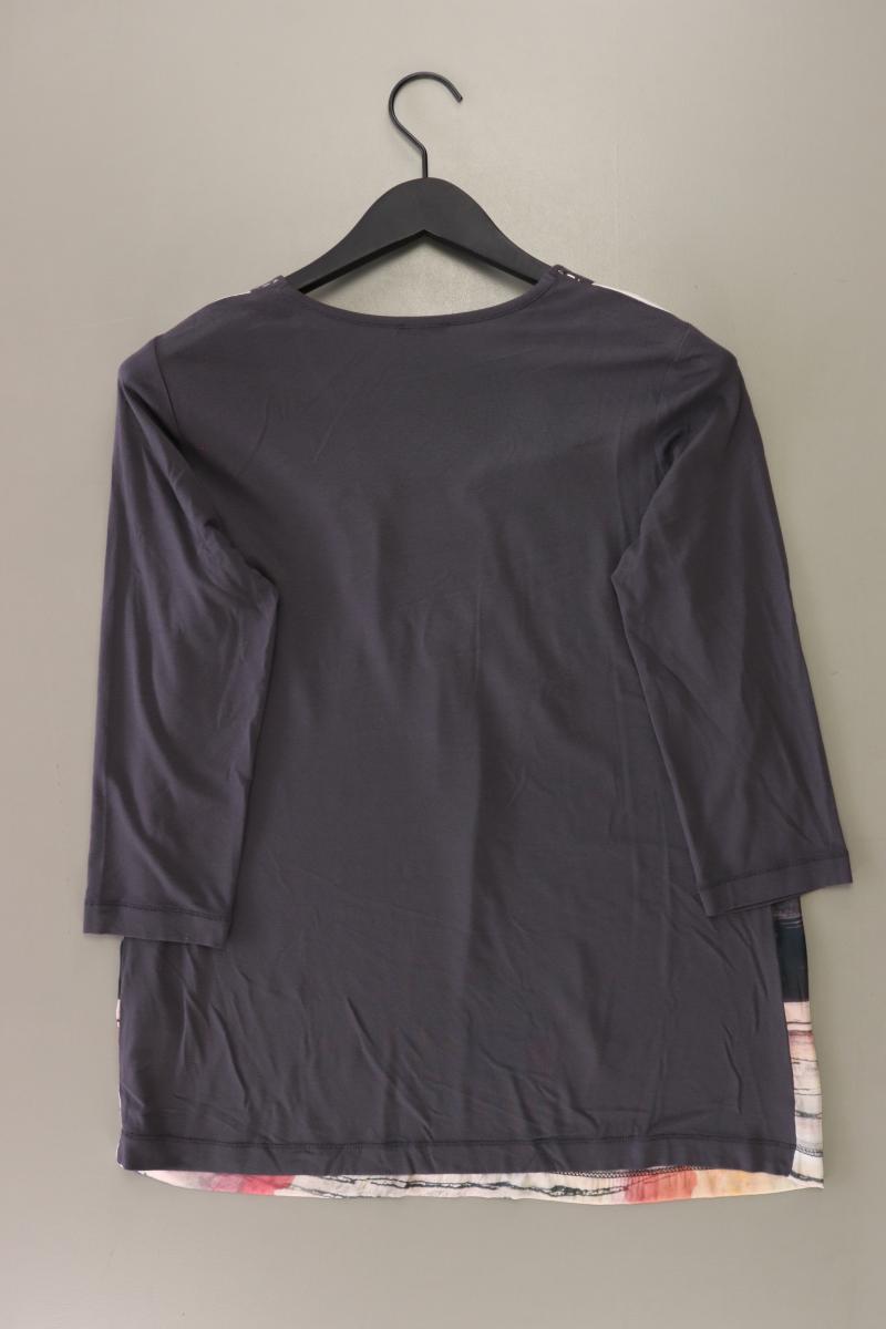 Walbusch Bluse Gr. 36 3/4 Ärmel mehrfarbig aus Polyester