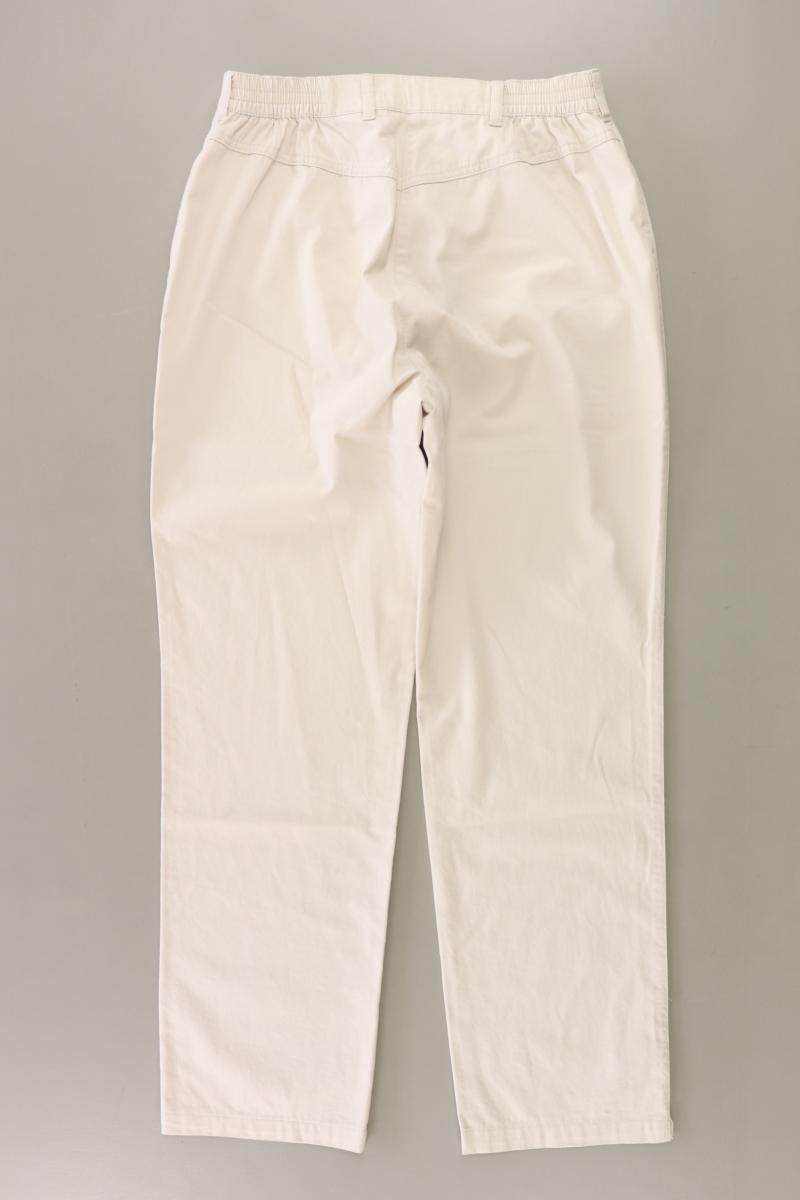 Walbusch Straight Jeans Gr. Kurzgröße 38 creme aus Baumwolle