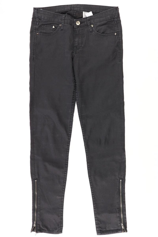 H&M Skinny Jeans Gr. W26 grau aus Baumwolle
