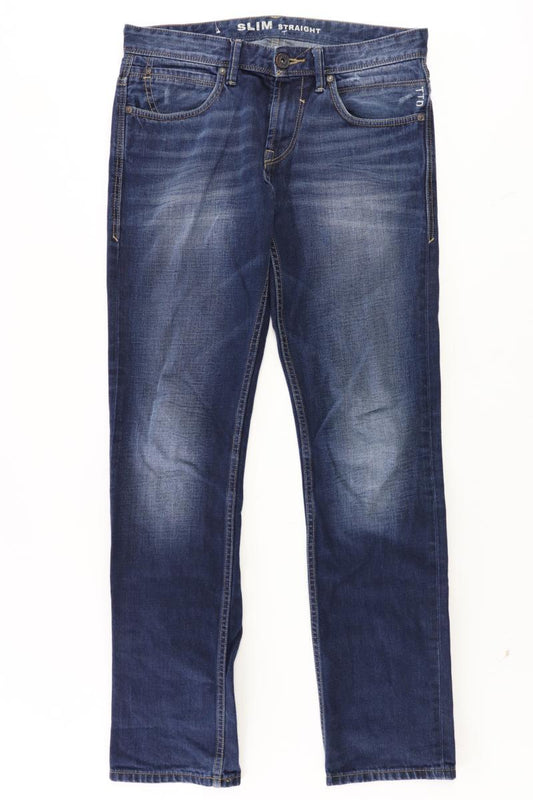 Tom Tailor Straight Jeans für Herren Gr. W30 blau aus Baumwolle