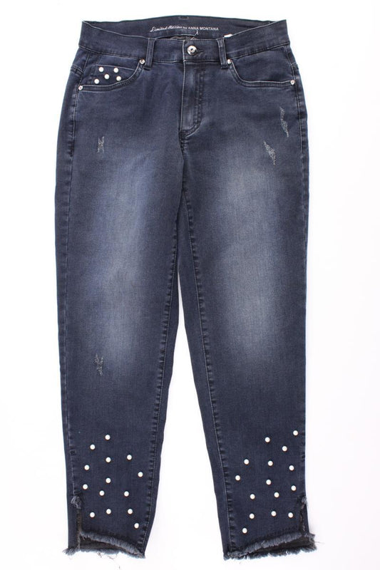 Anna Montana Jeans Gr. 36 blau aus Baumwolle