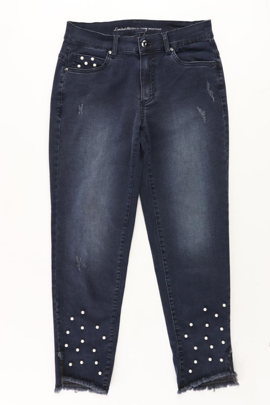 Anna Montana Jeans Gr. 36 blau aus Baumwolle