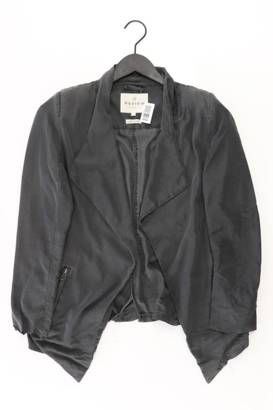 Review Cardigan Gr. M Langarm grau aus Viskose