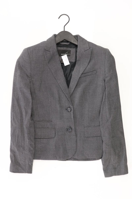 Mango Blazer Gr. 32 grau aus Polyester