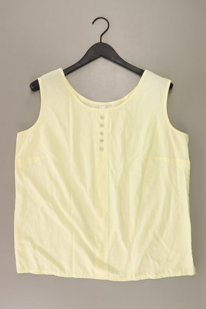 Sommermann Ärmellose Bluse Gr. 46 gelb