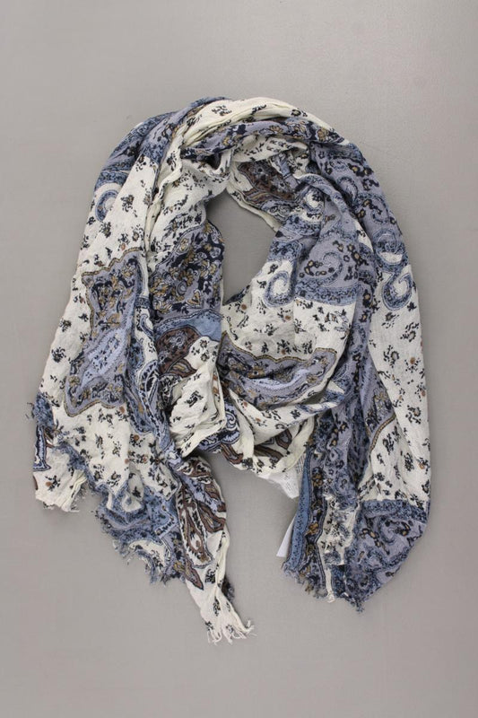 Tom Tailor Tuch mit Blumenmuster blau aus Viskose