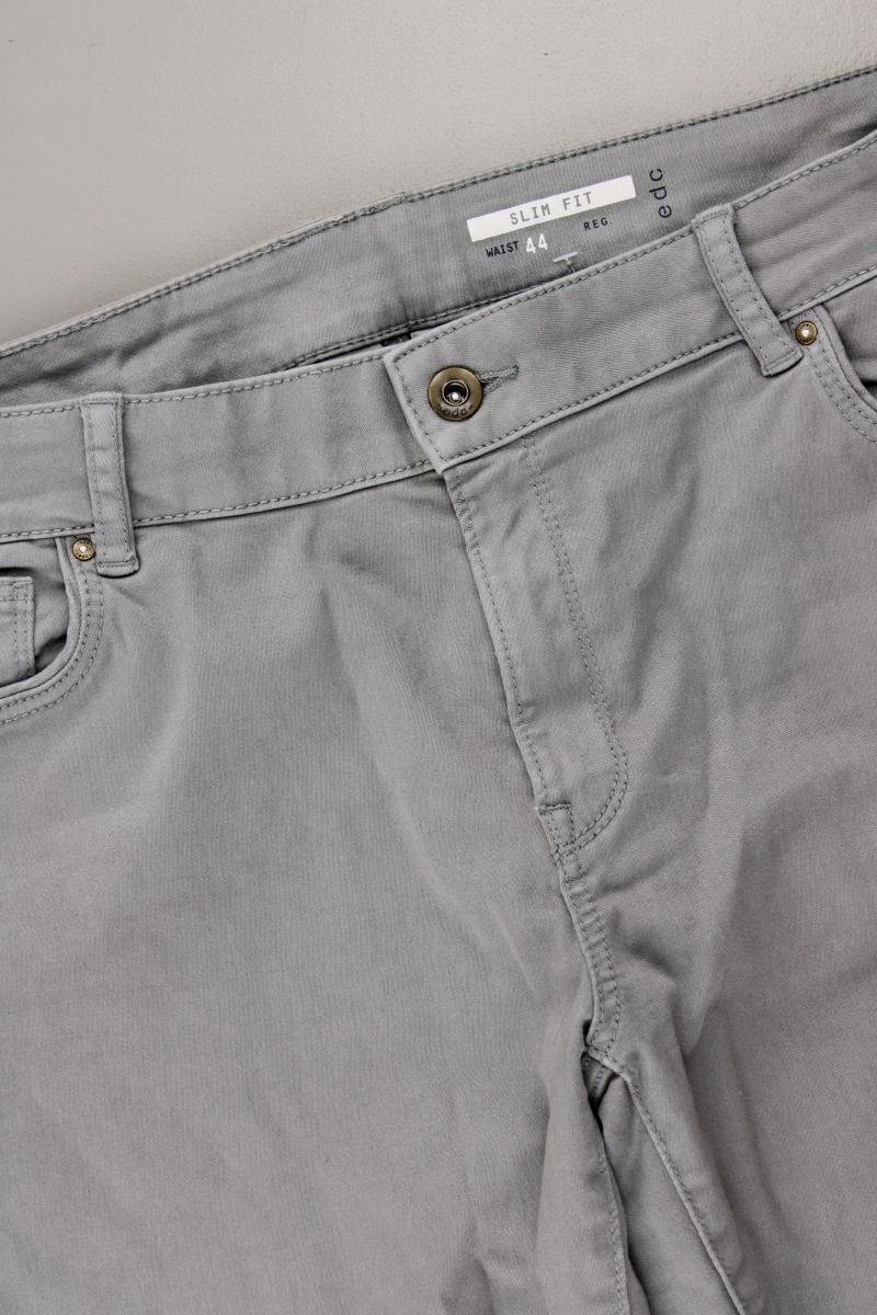 edc by Esprit Five-Pocket-Hose Gr. 44 grau aus Baumwolle