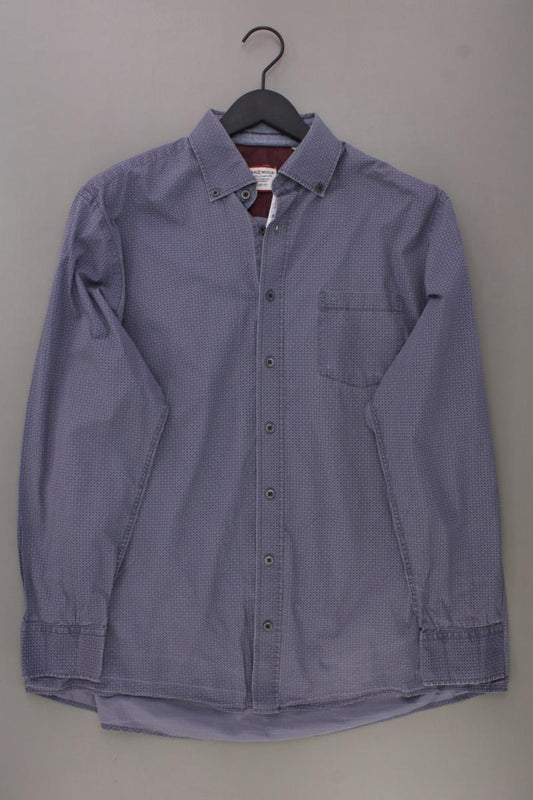 Casa Moda Langarmhemd für Herren Gr. Hemdgröße 43/44 blau
